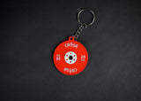Cróga 25kg Rubber Keychain