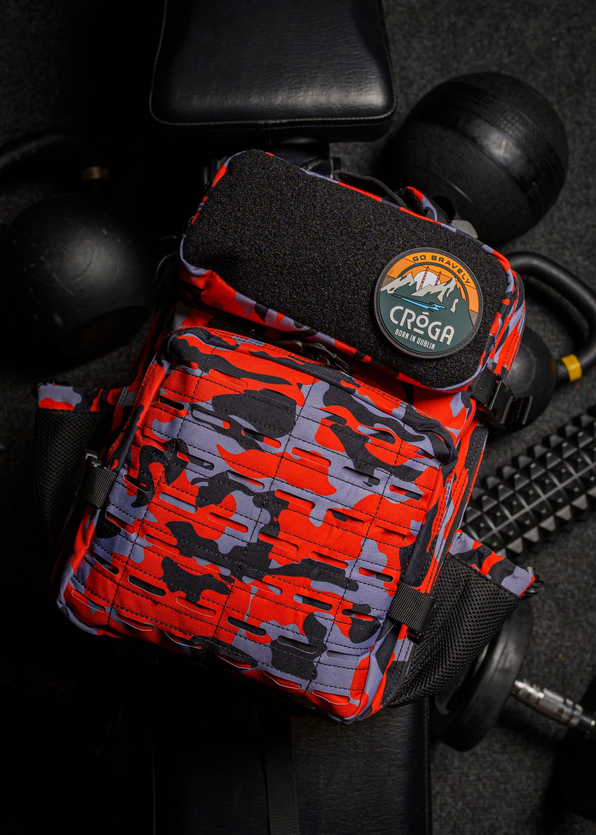 Vikingo | Red Bloom Camo Backpack 25L / 45L