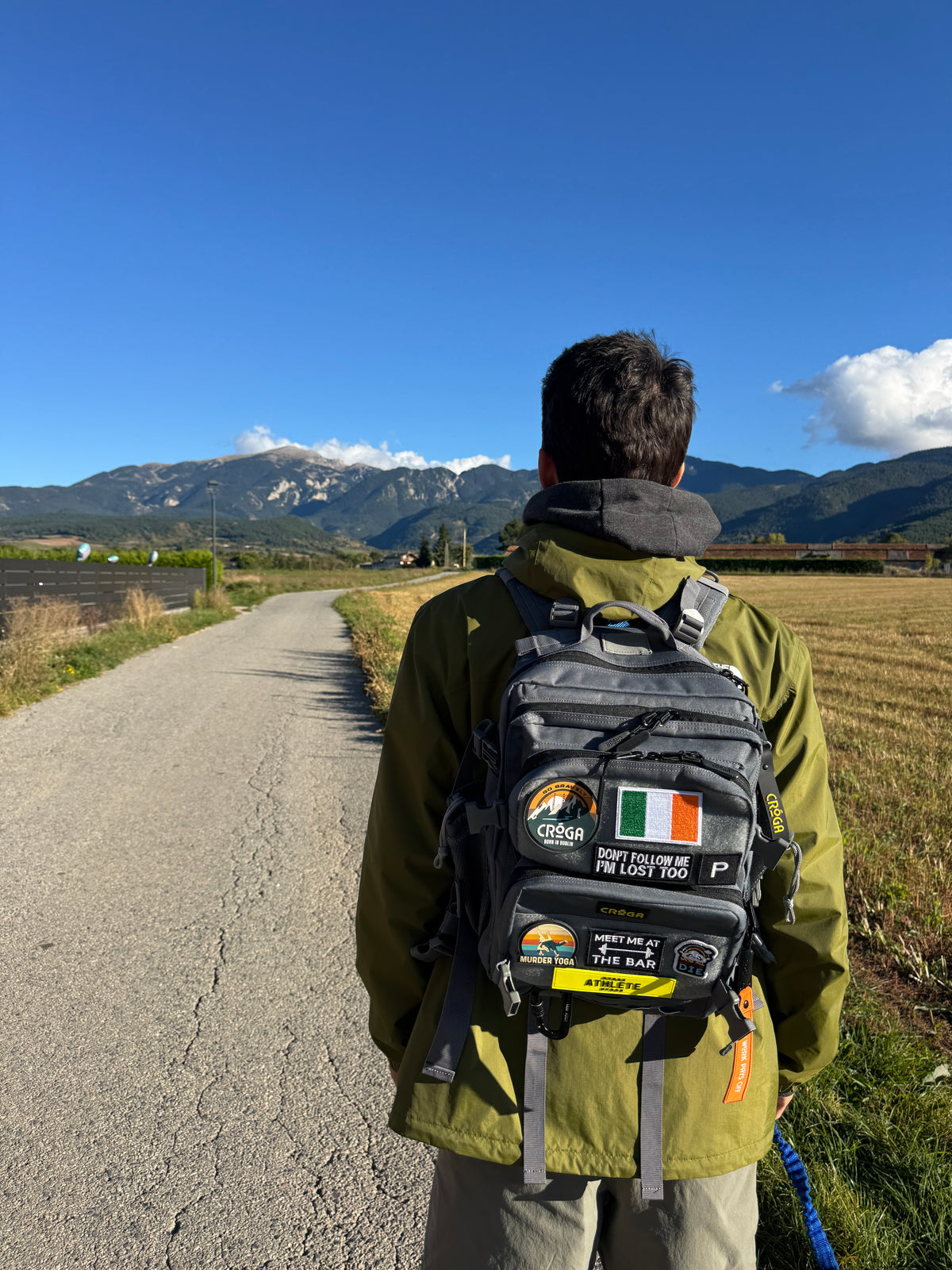 Nomad 25L Bundle with Patches and Initials