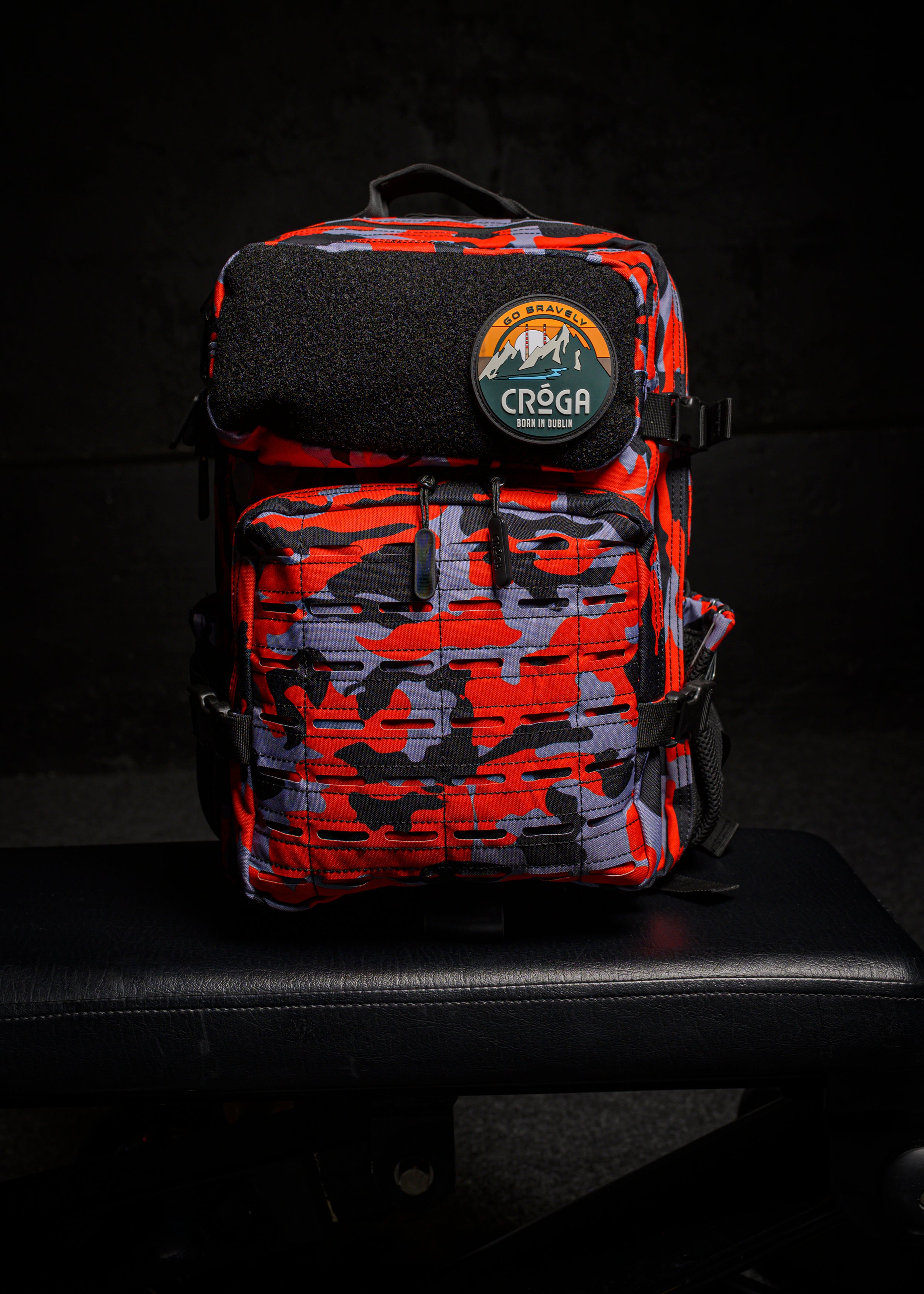 Vikingo | Red Bloom Camo Backpack