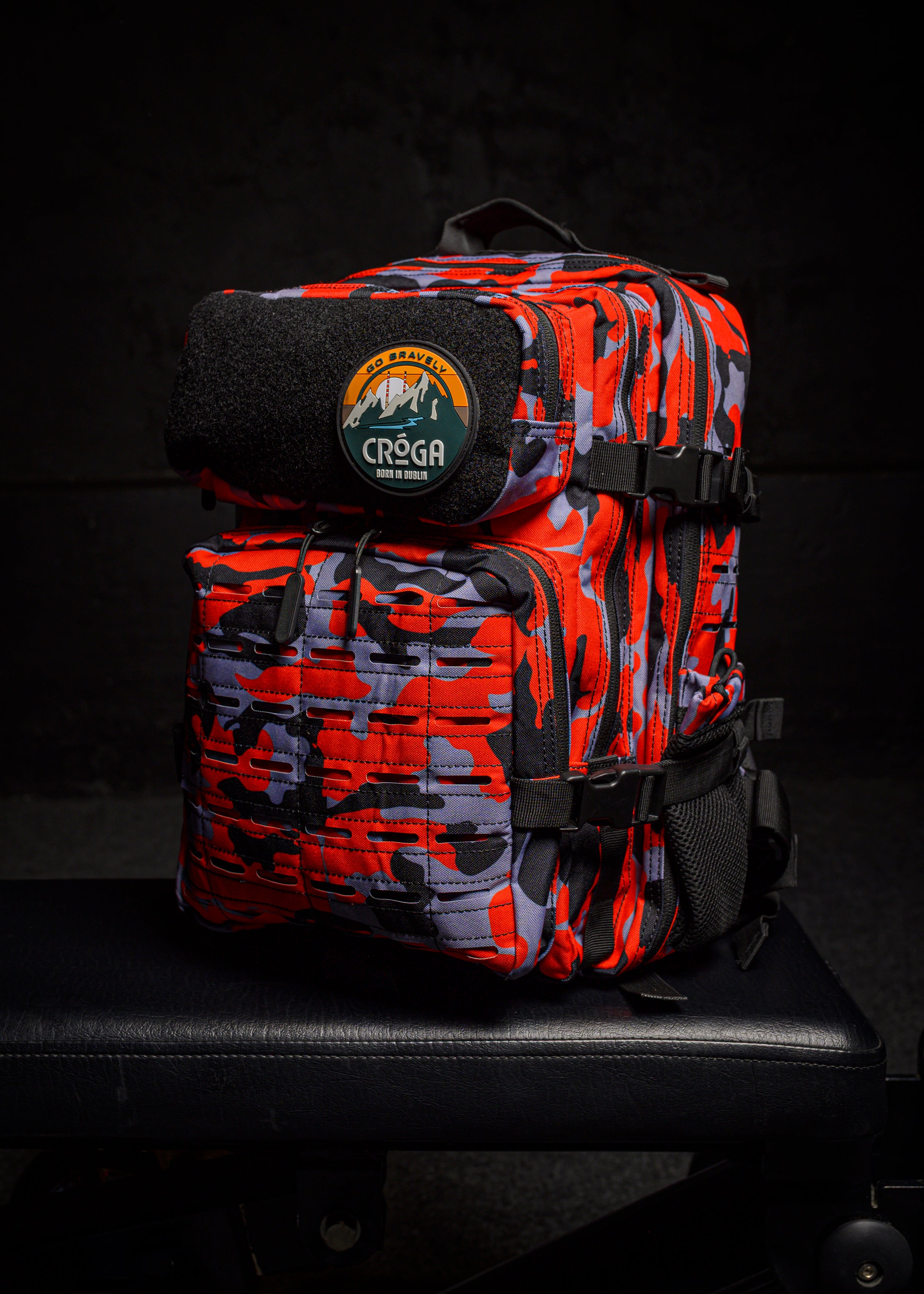 Vikingo | Red Bloom Camo Backpack