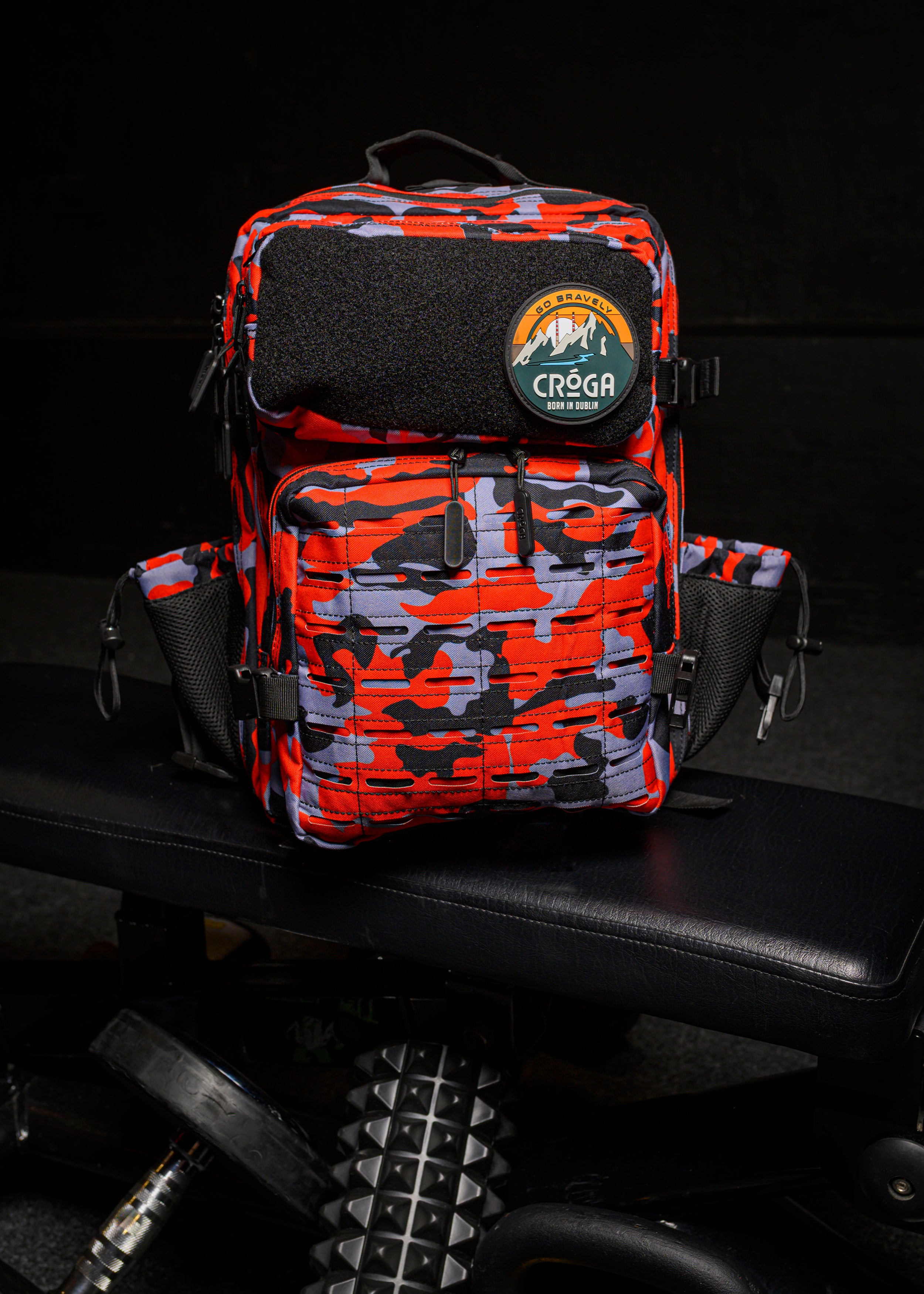 Vikingo | Red Bloom Camo Backpack