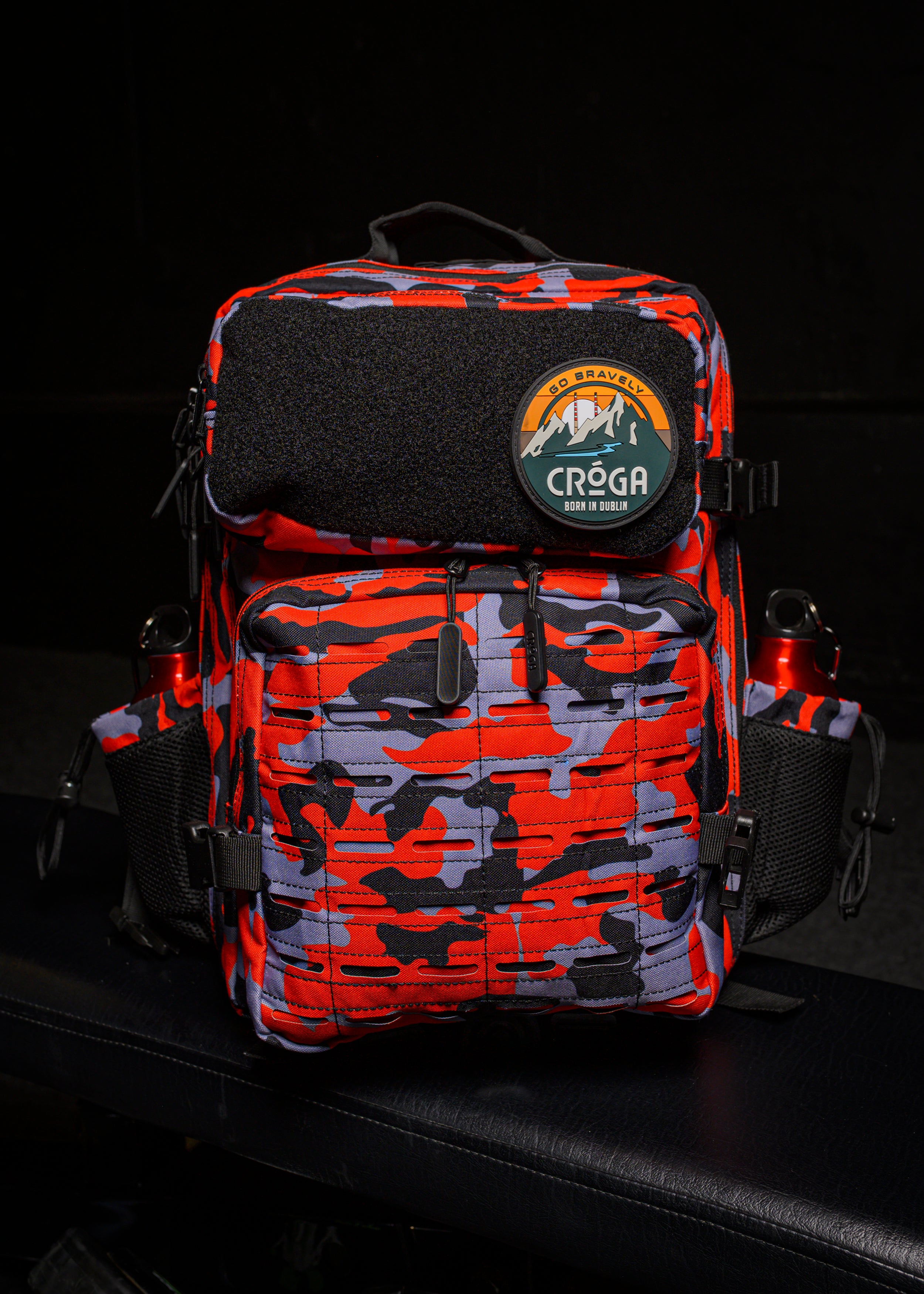 Vikingo | Red Bloom Camo Backpack