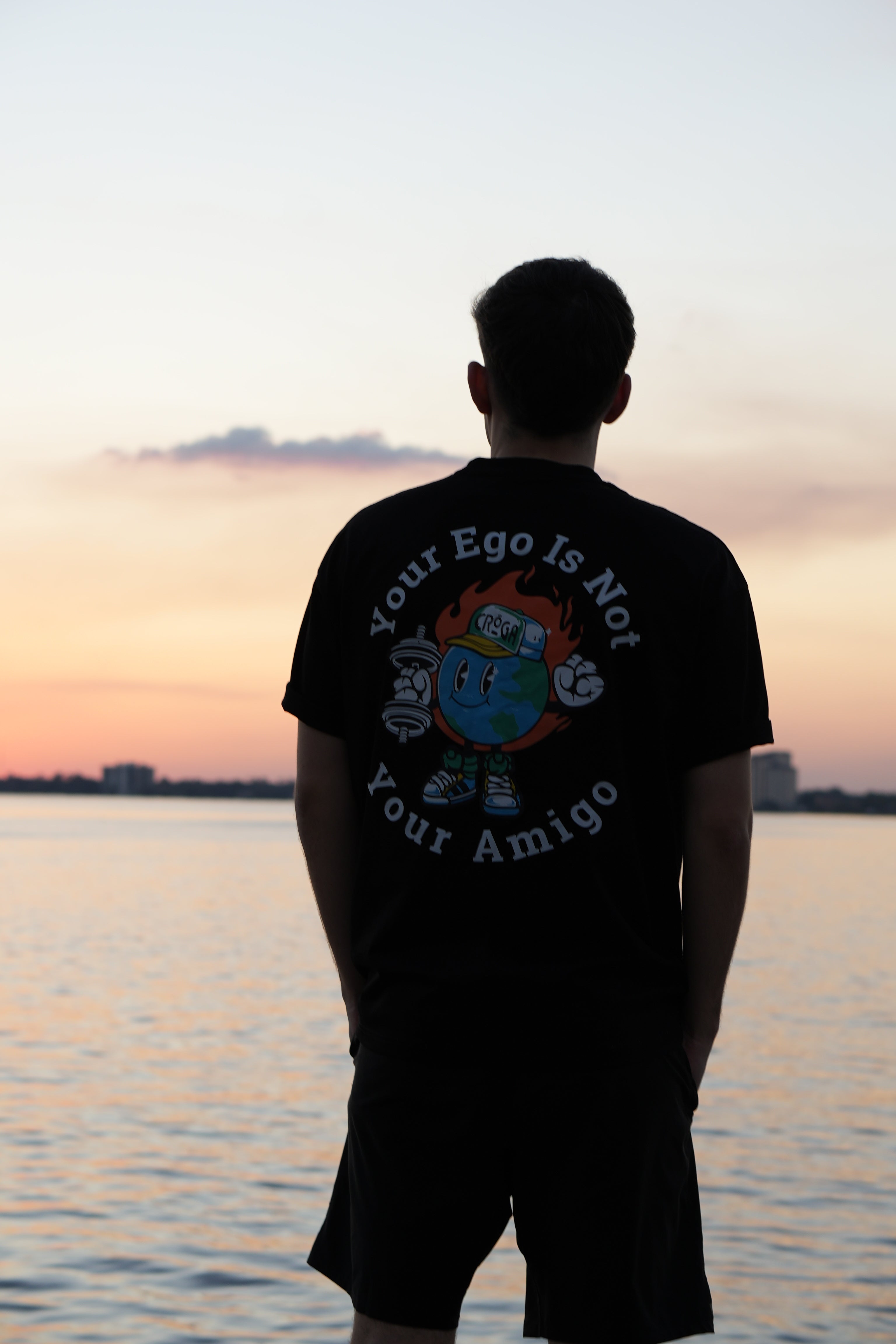 Your Ego Is Not Your Amigo - Oversized graphic tshirt