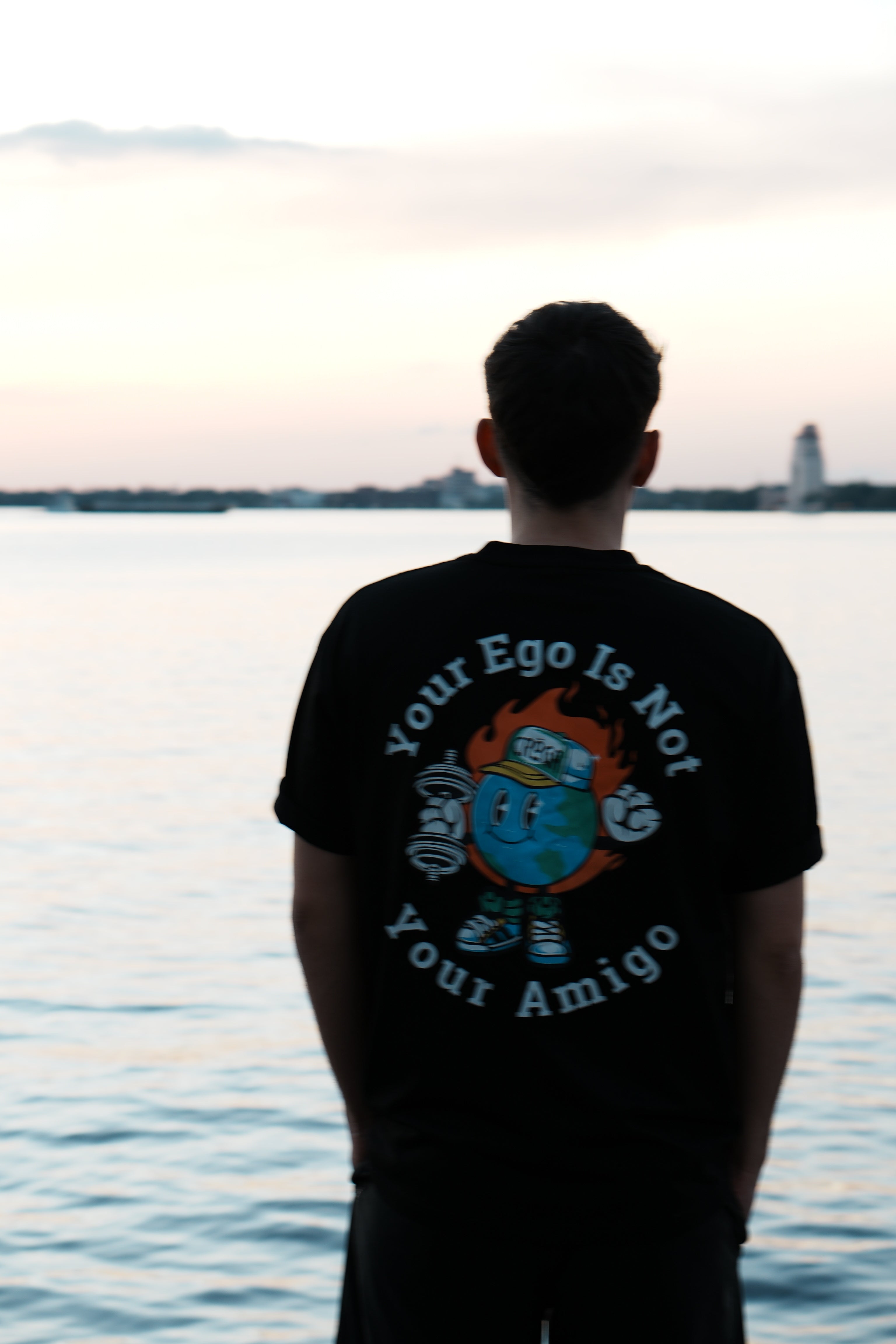 Your Ego Is Not Your Amigo - Oversized graphic tshirt