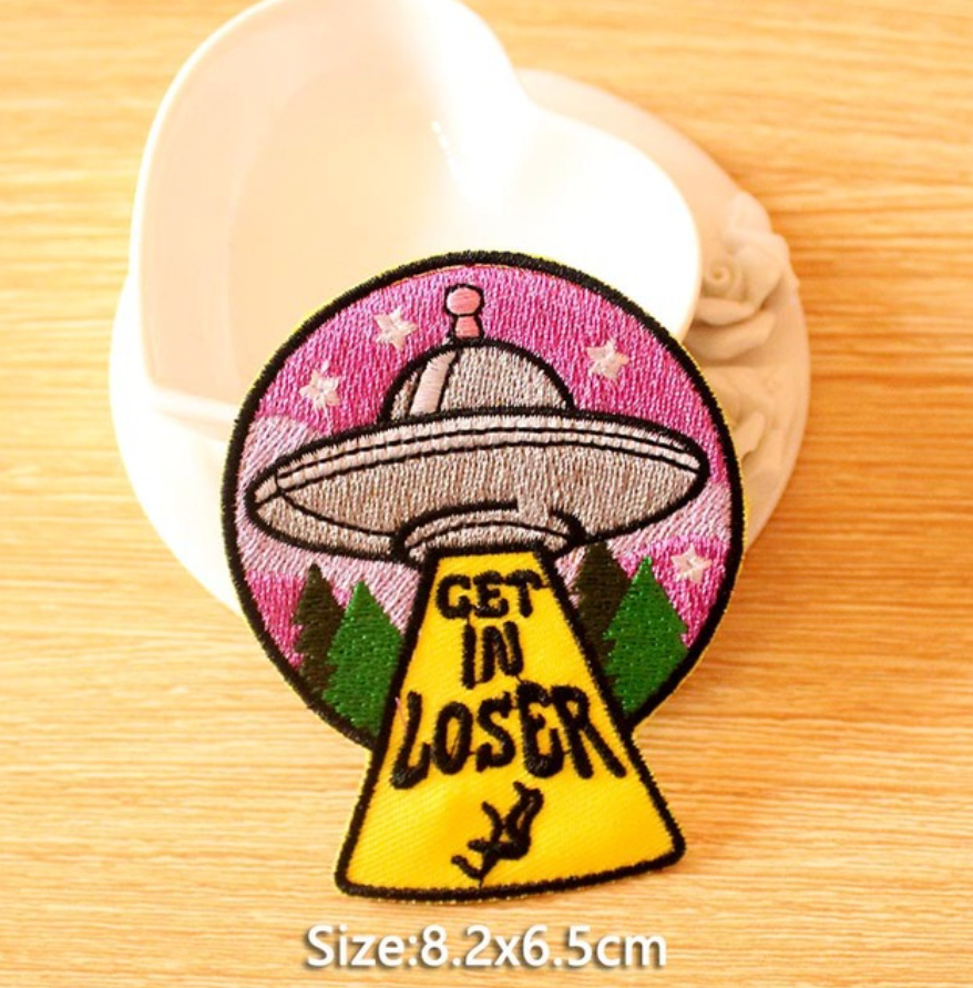 Get In Loser - Velcro Patch