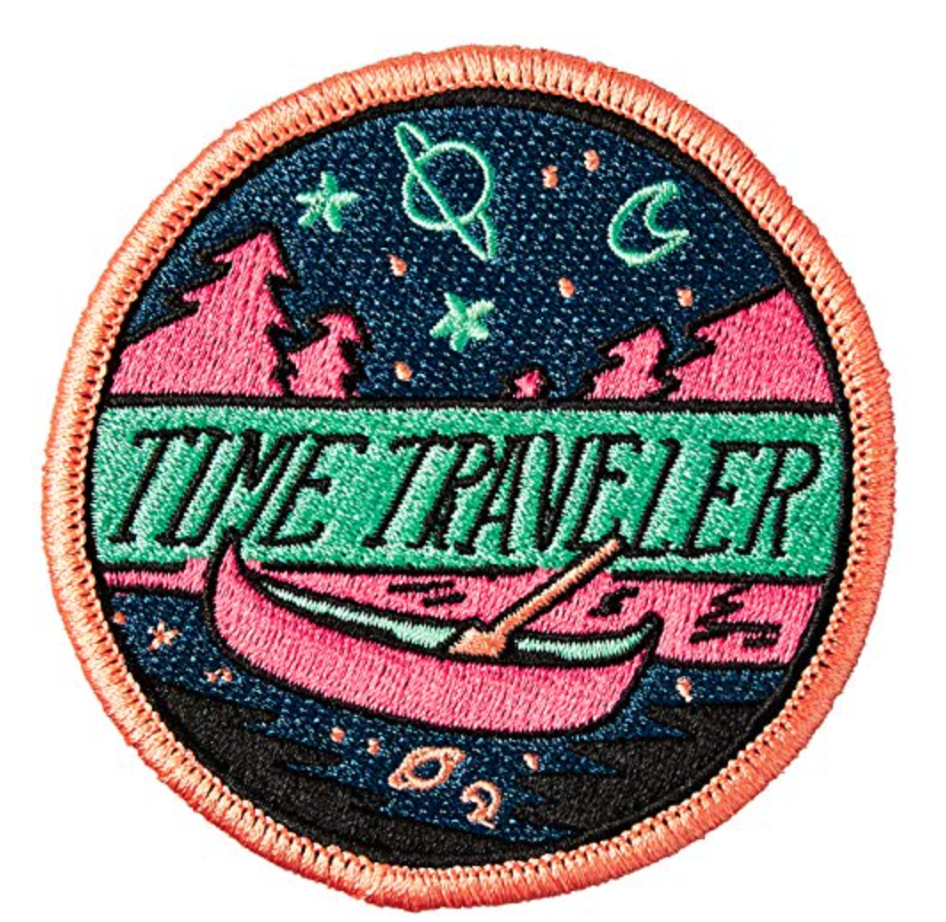 Time Traveller - Embroidered Patch