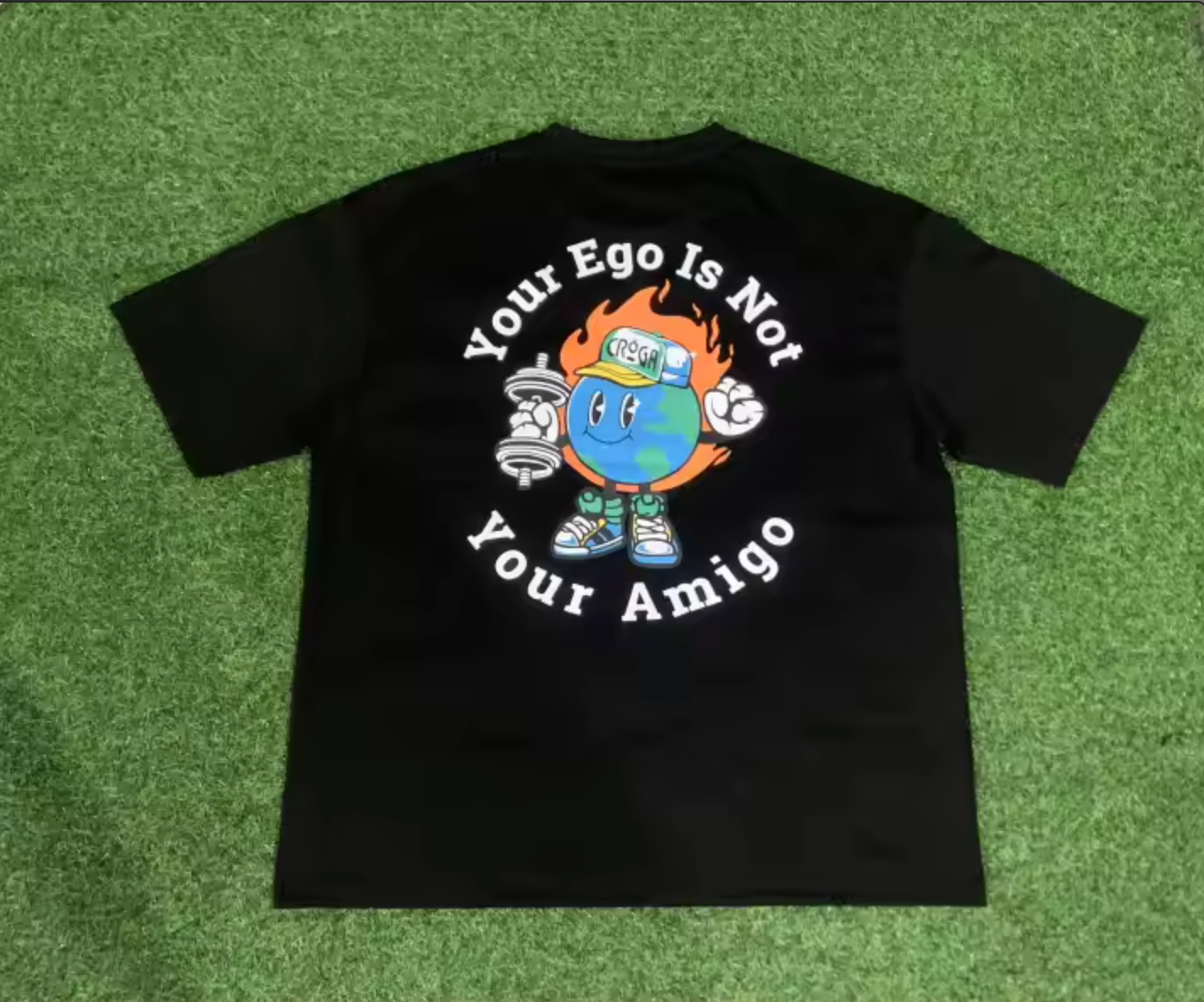 Your Ego Is Not Your Amigo - Oversized graphic tshirt