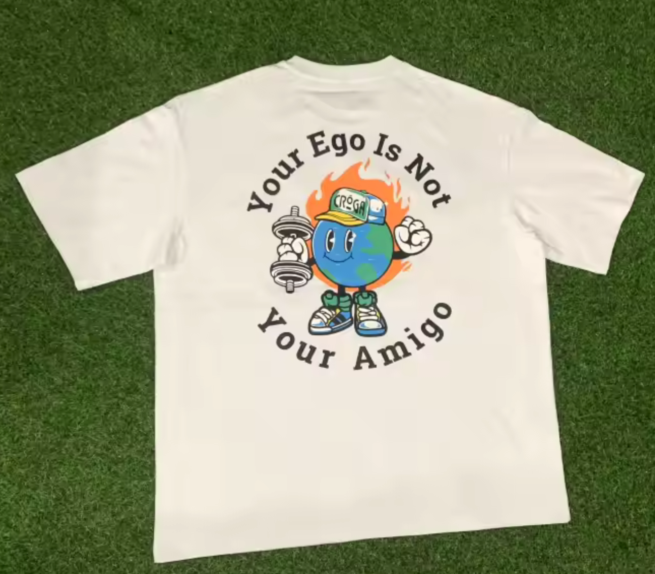 Your Ego Is Not Your Amigo - Oversized graphic tshirt