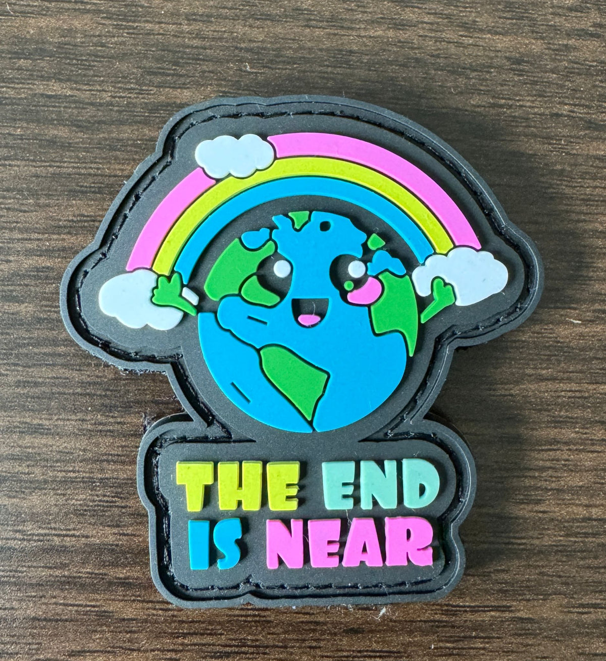 The End Is Near! PVC Velcro Patch